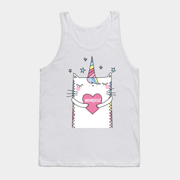 Meowgical Tank Top by CatMarceline